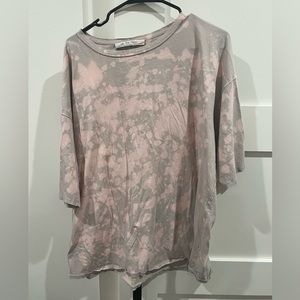Free people oversized tee size M/L